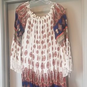 Kori America Bell Sleeve Blouse